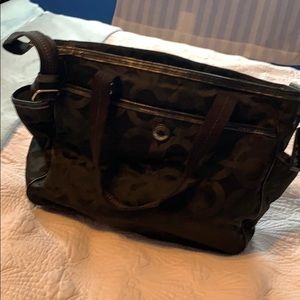 Coach diaper bag